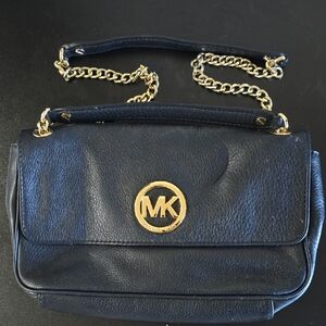 Michael Kors Clutch With Gold Chain